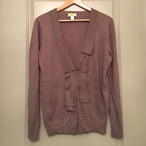 Soft brown cardigan