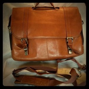 Brown Wilson's Leather Briefcase