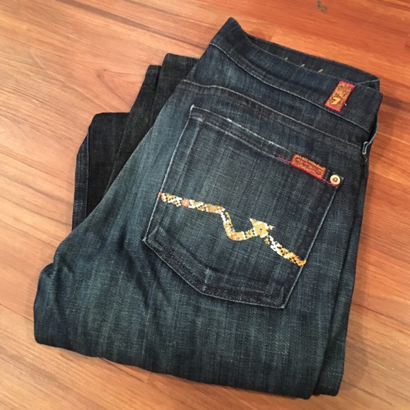 Size 27 7 for all mankind jeans