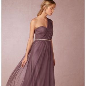BHLDN Annabelle Dress by Jenny Yoo in Soft Plum