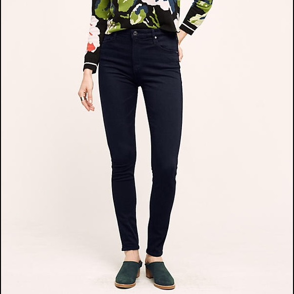 For Laurie, AG Farrah high rise dark skinny, 29