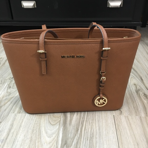 Small Michael Kors Leather Tote