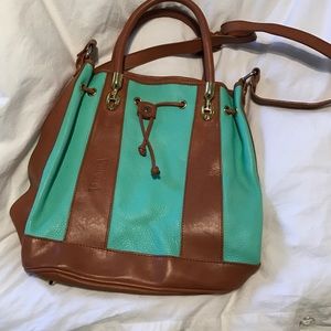 Mint Green Valentina Bucket Bag