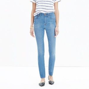 Madewell 10" rise skinny skinny jeans, 29.