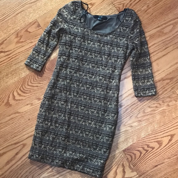 Olive & Gold Dress