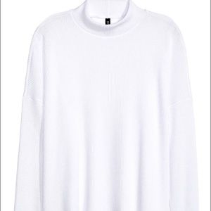 Mock turtle neck sweater