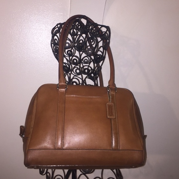 Coach 7786 Doctor Satchel Tan Leather