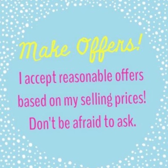 This shop accepts reasonable offers