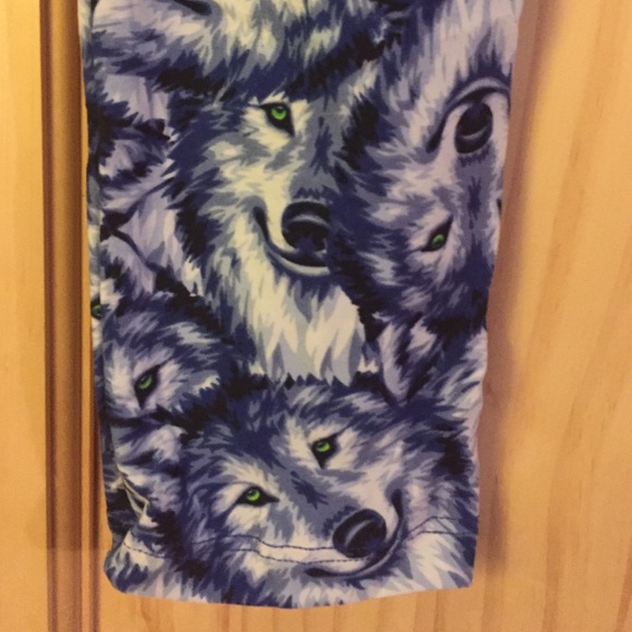 Lularoe tc leggings 🐺 wolves unicorn