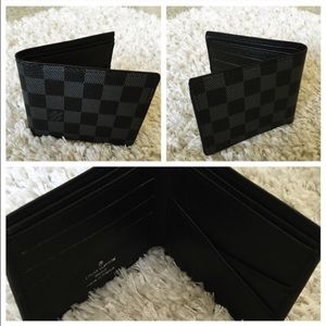 Men's Black Graphite Wallet