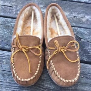 Sheepskin Hardsole Moccasins