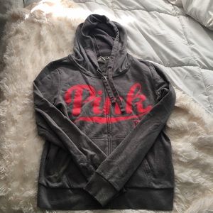 Pink hoodie