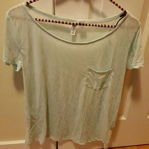 Seafoam green t shirt