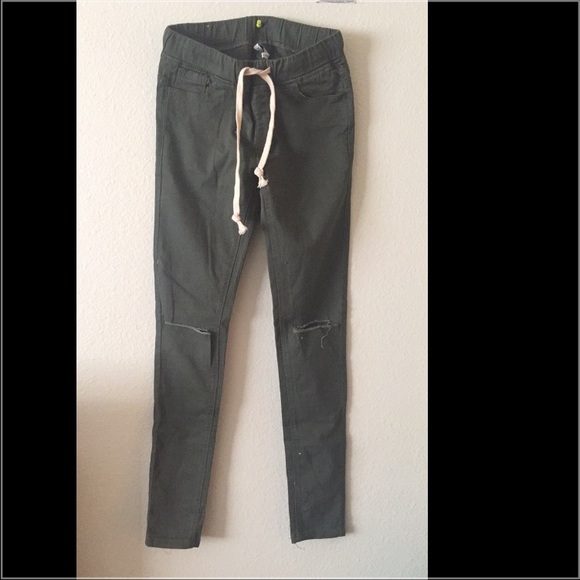 Dark green jean/pants