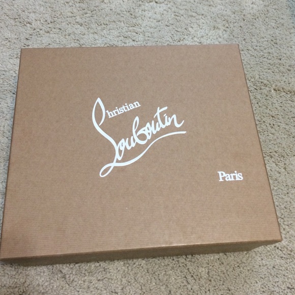 Authentic Christian Louboutin shoe box