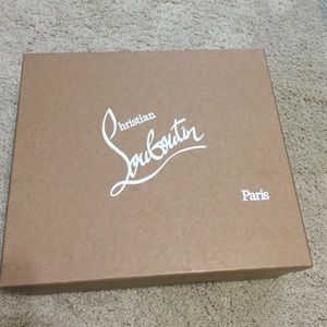 Authentic Christian Louboutin shoe box