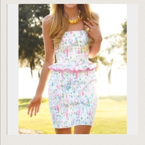 🎈NWOT Resort White Pop Lowe Dress🎈