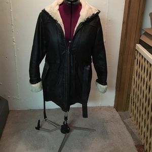 Women's Leather Coat