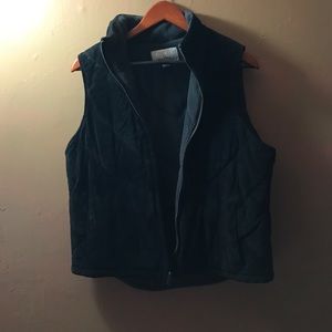Wilson suede vest
