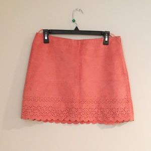 🚫🚫SOLD🚫🚫 Suede Express Skirt