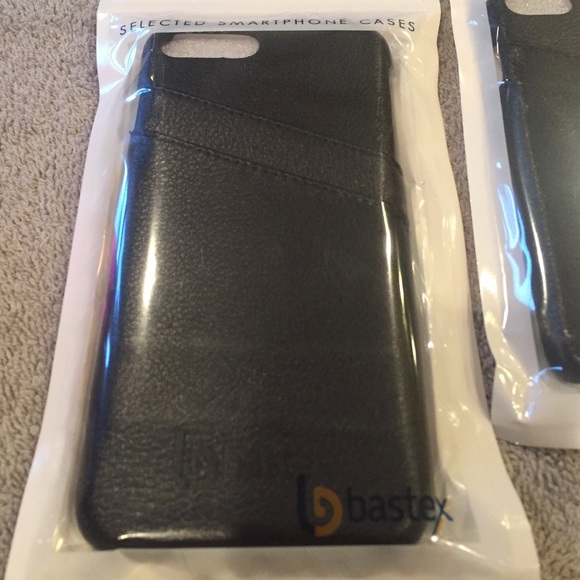 iPhone8+/7+ Leather Credit card slot case - Picture 5 of 6