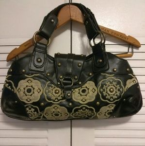 Embroidered Handbag Purse