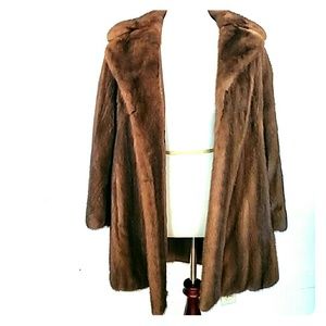 Luxury Vintage MINK coat - classic glam & warm!!