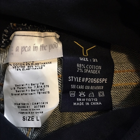 A pea in the pod maternity jeans - Picture 2 of 2