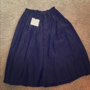 RED Valentino silk skirt