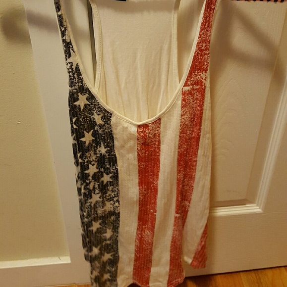 American Flag tank