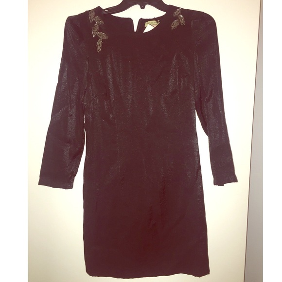 Black mini dress. size S.