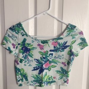 Tropical Crop Top