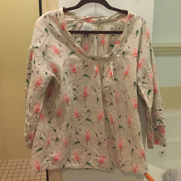 Anthropologie Billow-Sleeve Smock