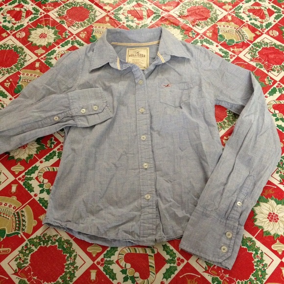 Girls Hollister Button down