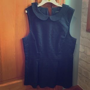 J.Crew peplum top