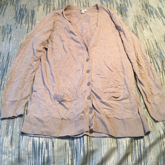 Tan cardigan