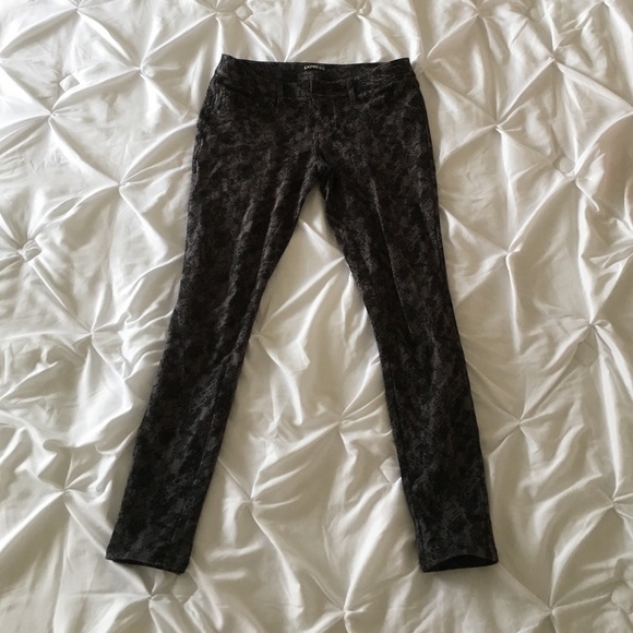 Express snake printed pants - Picture 1 of 2