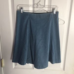 denim circle skirt