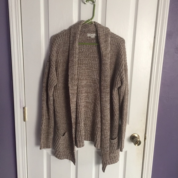 thick cardigan