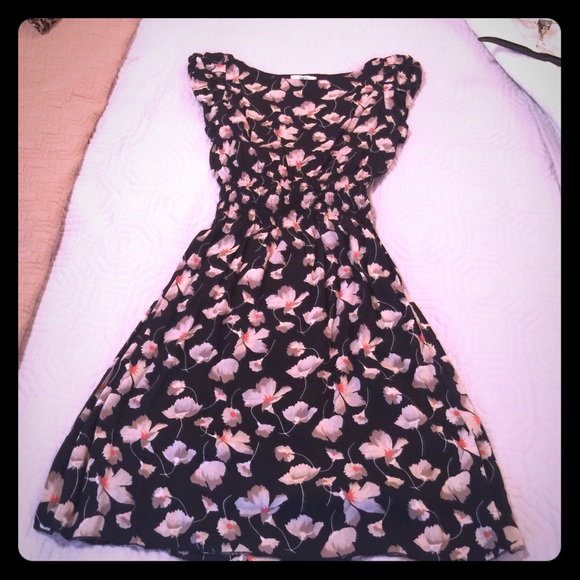 Flower patterned dress