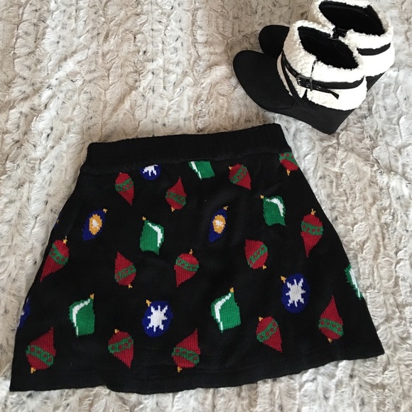 Ugly sweater skirt