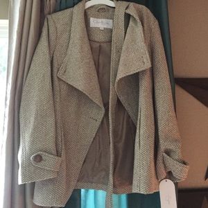 Brand new Jessica Simpson tweed  coat