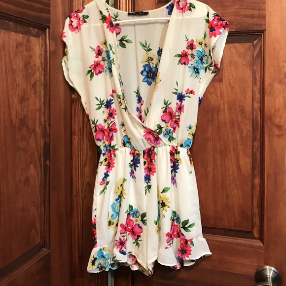 Floral romper