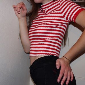 ⭕️❌Sweet Striped Top ❌⭕️