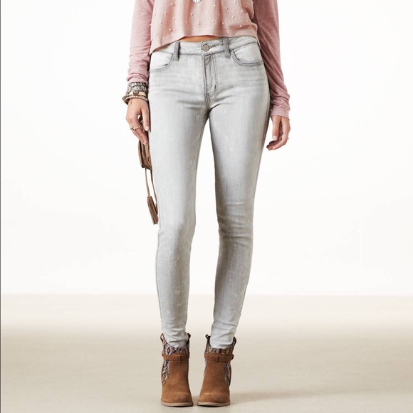 American Eagle Gray Jegging