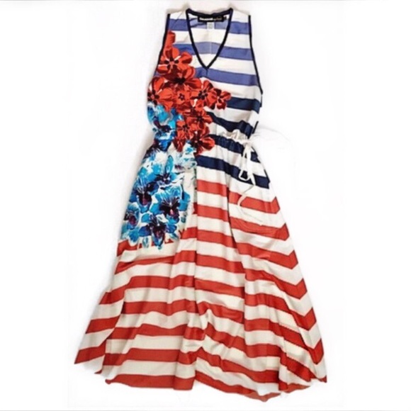 DESIGUAL C. Lacroix striped maxi dress - Picture 2 of 4