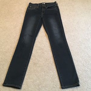 J Crew Toothpick Skinny Jeans - 24