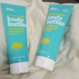 Two sealed bliss lotions