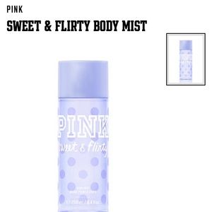 Pink sweet & flirty body mist
