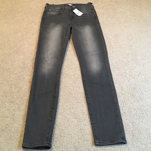 J Crew Gray Skinny Jeans - 24